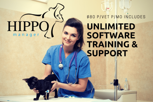 veterinary software with unlimited training and support