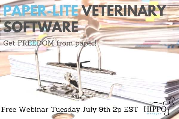 paper lite veterinary software webinar free july 2019 tuesday training