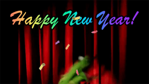New Year Kermit GIF - Find & Share on GIPHY