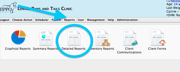 important end of day reports in your veterinary software